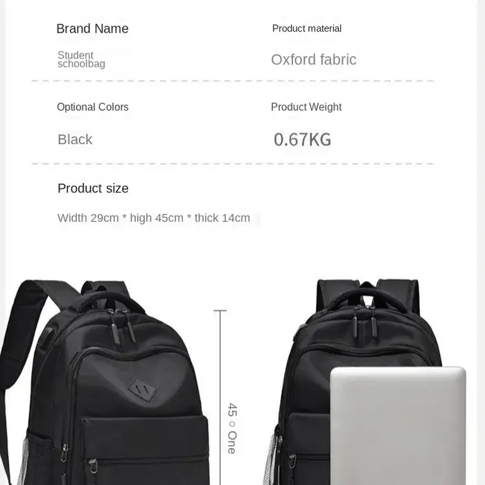 Sac à dos pour hommes, nouveau sac de voyage de grande capacité