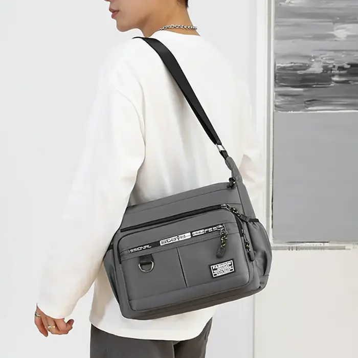 Sac à bandoulière Oxford de luxe pour homme