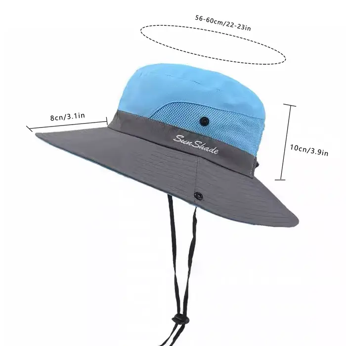 Chapeau de randonnée à large bord pour hommes