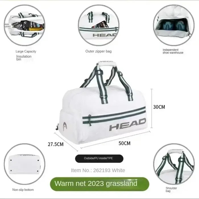 Sac de tennis HEAD, sac de tennis simple et tendance
