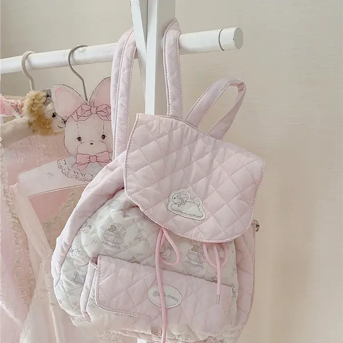 Sac à Dos Rose de Grande Capacité