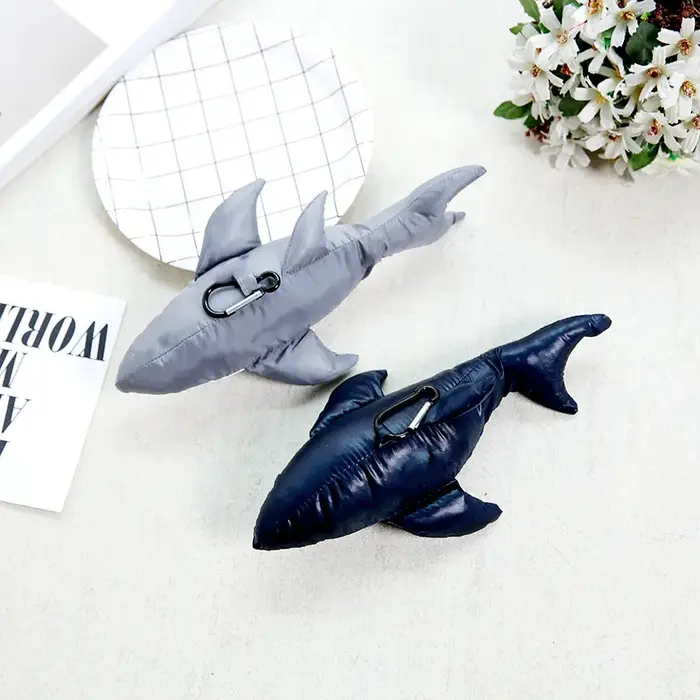 Sac requin enduit imperméable brillant tissu