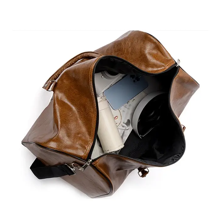 Sacs de Fitness en cuir pour hommes, bagages de voyage, épaule étanche, natation en plein air, sacs de sport Boston pour femmes
