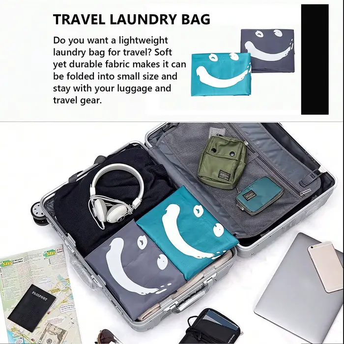 Sac à linge de voyage extra large