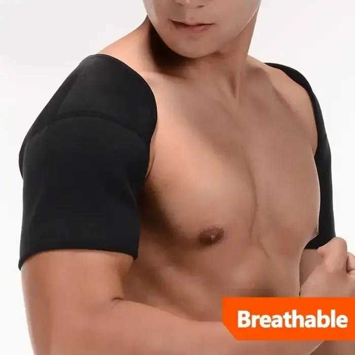 Nouveau Support de dos Double épaule respirant, facile à porter, basket-ball, haltérophilie Orthèse de sport pour badminton, protection de sécurité pour les épaules