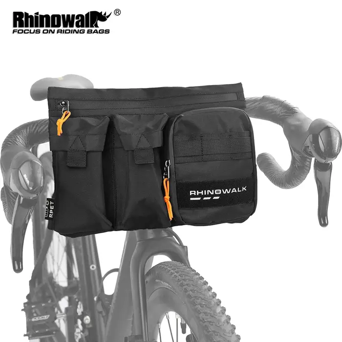 Sacoche de guidon de vélo Rhinowalk 2L grande capacité