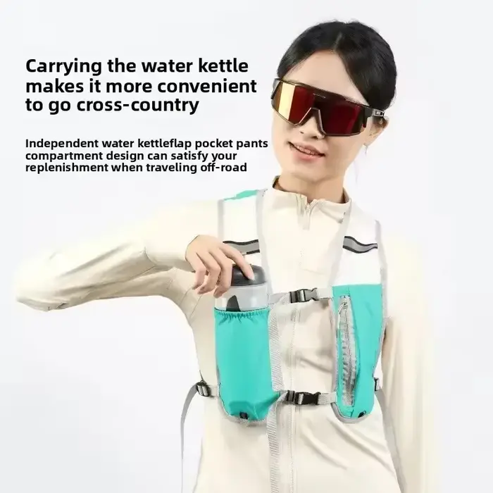 Gilet d'hydratation pour la course à pied pour femmes et hommes