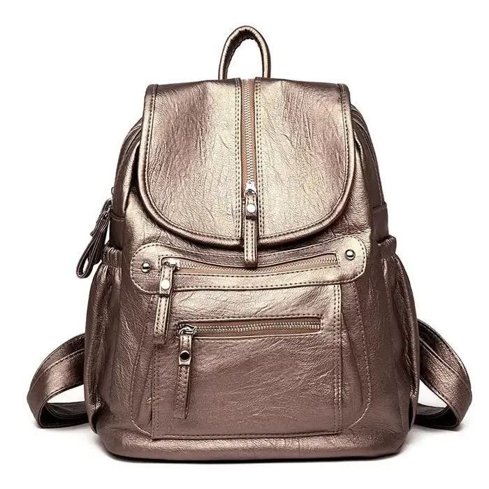 Sacs à dos en cuir vintage pour femmes