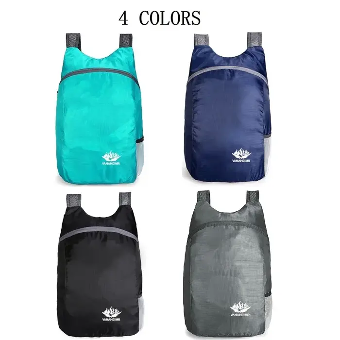 Sac de sport étanche pratique en plein air sac à dos quotidien en Nylon pliant alpinisme randonnée sac à dos pour hommes et femmes