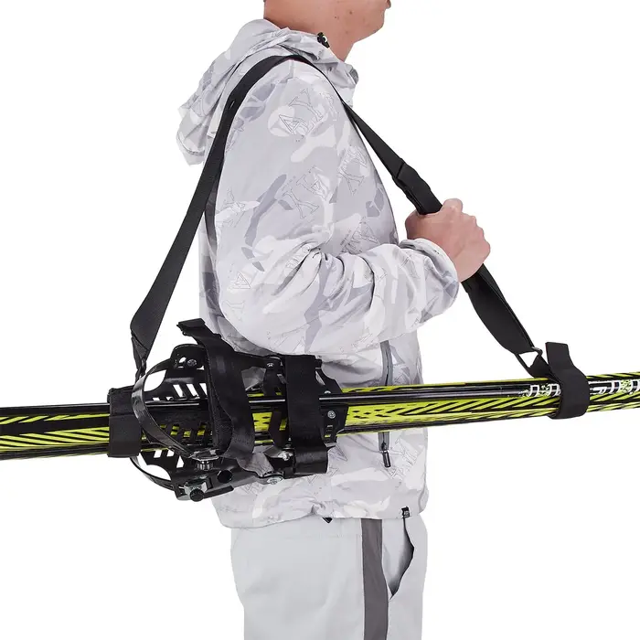 Ski bandoulière réglable sac à dos de Ski transporteur Ski sangle de transport pour hommes femmes et enfants
