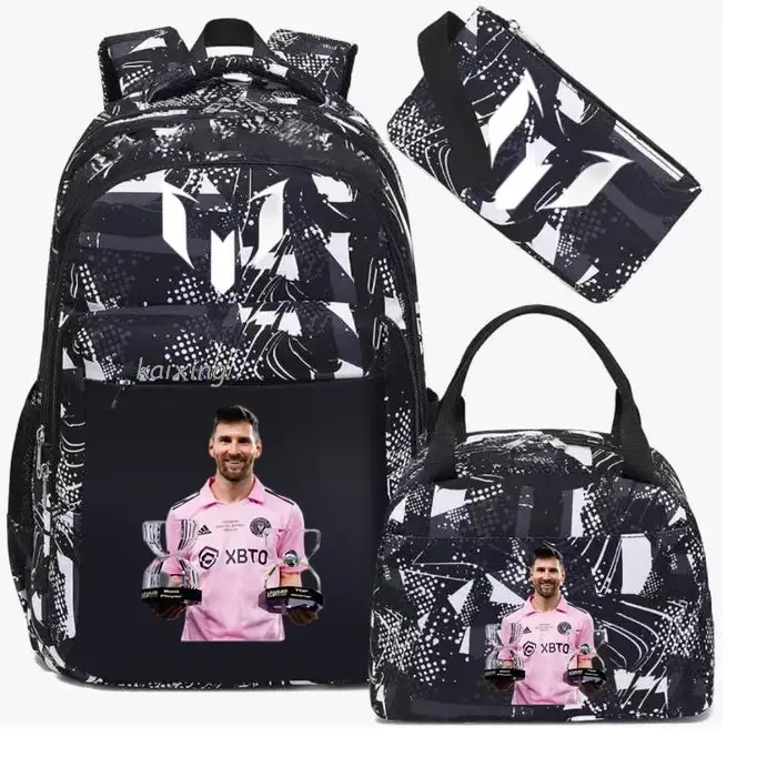 Nouveau sac à dos Messi pour adolescents