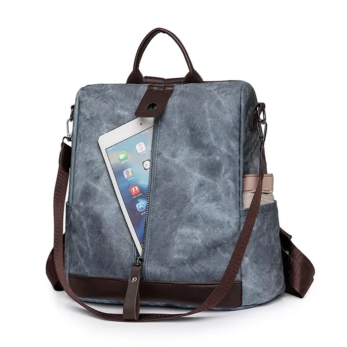 Mode Anti-vol sac à dos femme haute qualité en cuir sac à dos femmes sacs à bandoulière concepteur dames léger voyage sac à dos