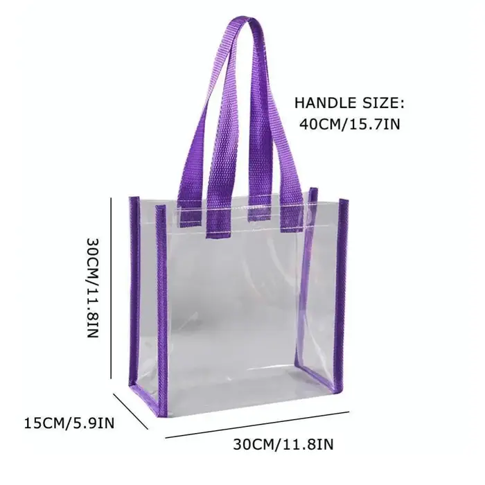 Sac fourre-tout Transparent en PVC