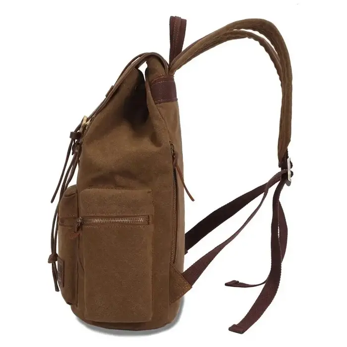 Sacs à dos vintage en toile pour hommes et femmes