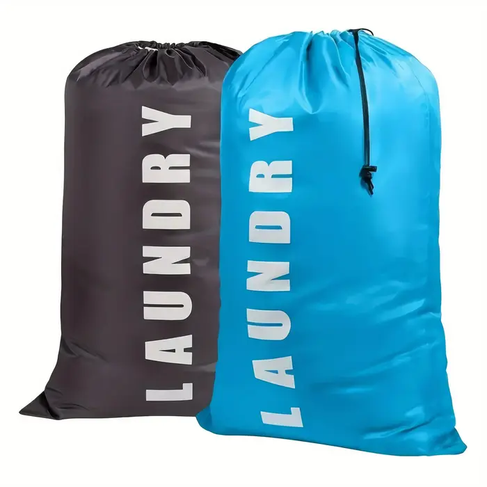 Lot de 2 sacs de rangement premium pour le linge
