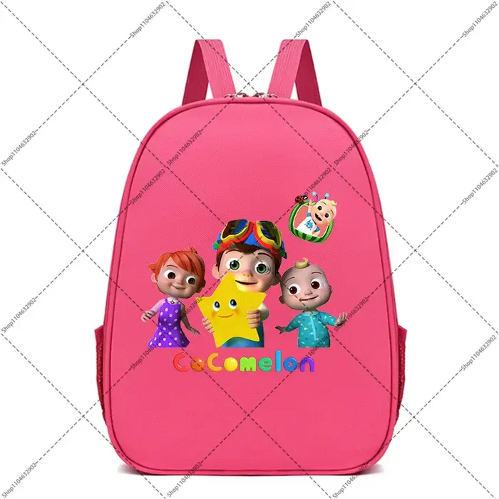 Cocomelons garçons filles mode sacs à dos mignon dessin animé motif imprimé cartable Portable sac à dos retour à l'école cadeaux de fête