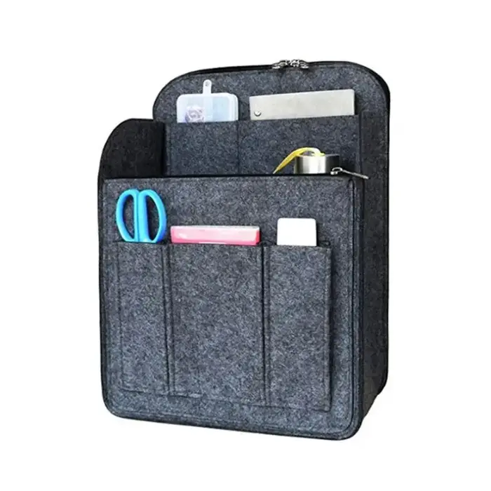 Nouveau sac intérieur multi-poches pour sac à dos, grande capacité, sac de rangement portable en feutre pour voyage, organisateur pour Longchamp
