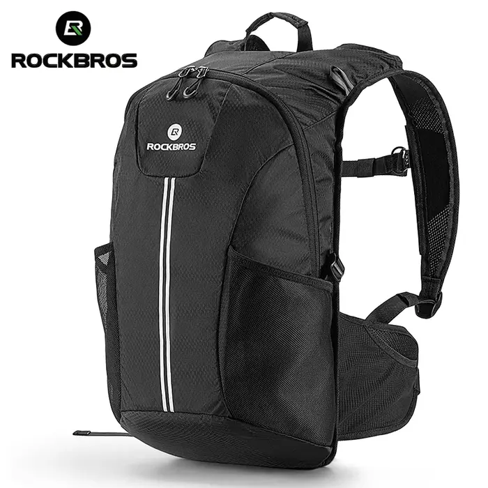 ROCKBROS Sac à dos de cyclisme léger portable grande capacité 20L sac de voyage imperméable sac à dos pour sports de plein air et trajets quotidiens