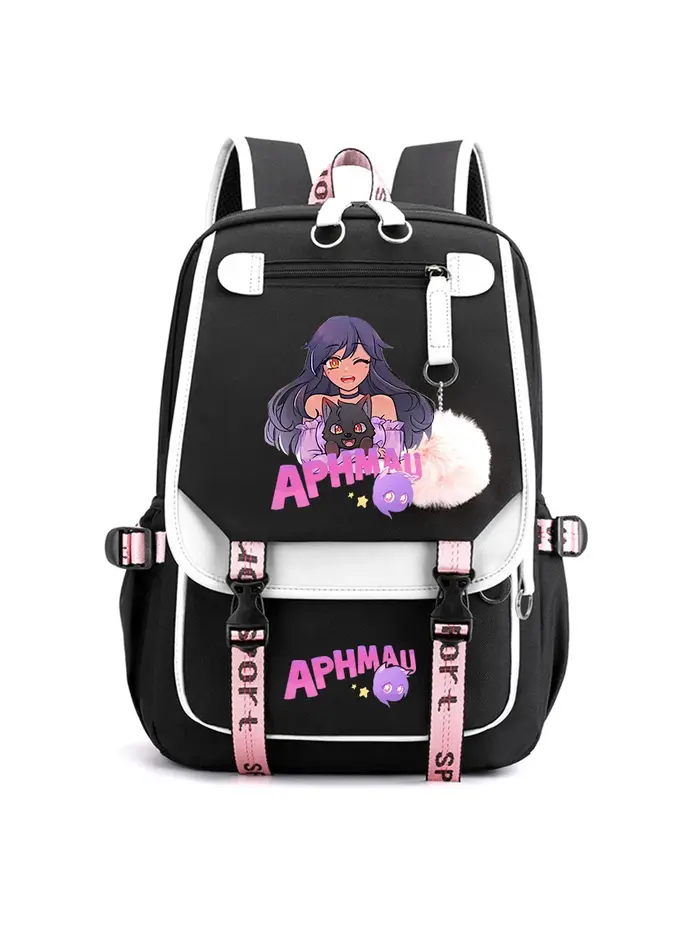 Sac à dos Aphmau Anime pour adolescents, sacs à livres tendance pour la rentrée scolaire, sac à dos 