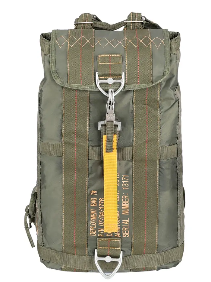 Sac à dos polyvalent LQARMY durable et léger, sac de transport de type parachute pour les voyages de