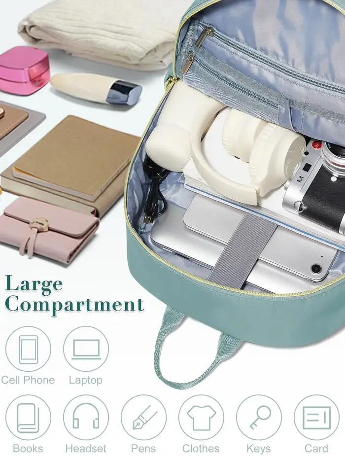 Sac à dos Eastpak étanche décontracté pour filles universitaires