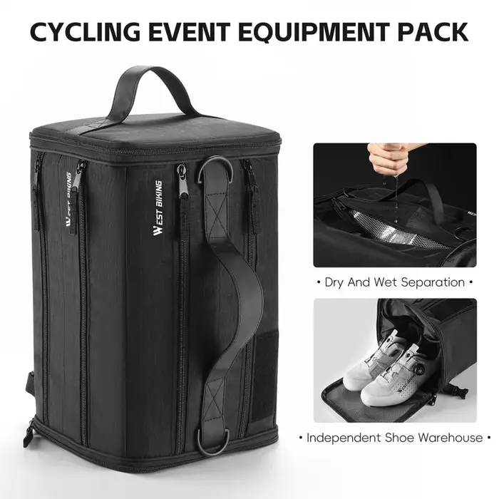 WEST BIKING – sac à dos de rangement pour équipement de cyclisme