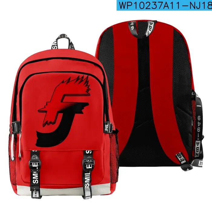 3D Furious Jumper Merch Sac à dos Style décontracté Sac d'école Femmes Hommes Filles Garçons Sac unisexe Sac