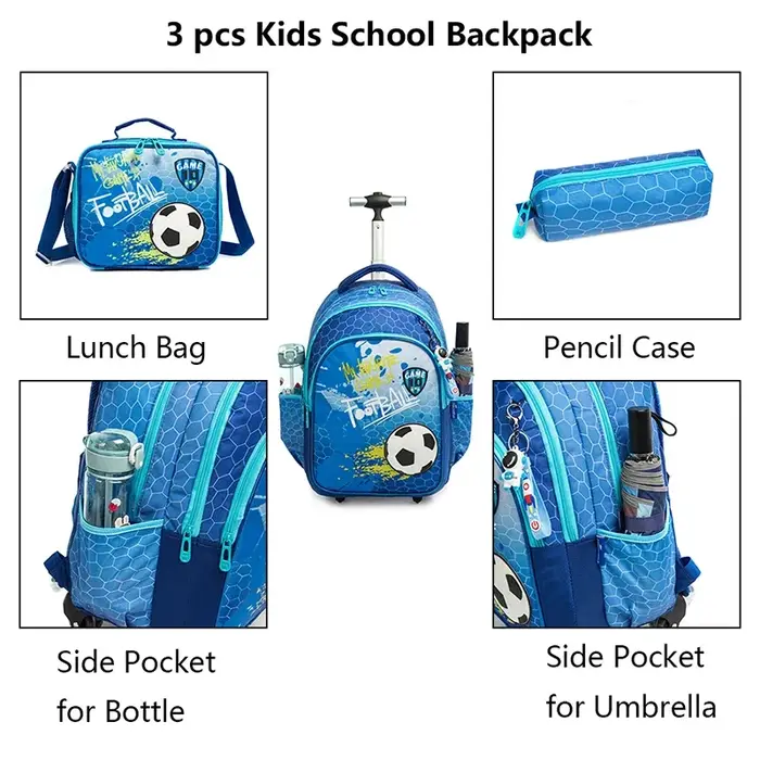 Sac à dos à roulettes pour enfants
