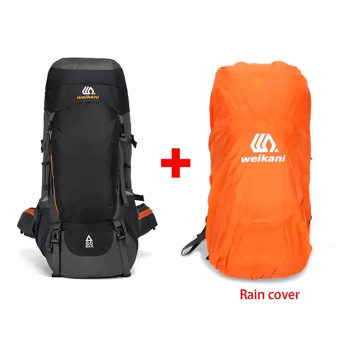 65L sac à dos d'escalade grande capacité Camping en plein air sport femmes hommes étanche voyage Nature randonnée alpinisme Trekking sac
