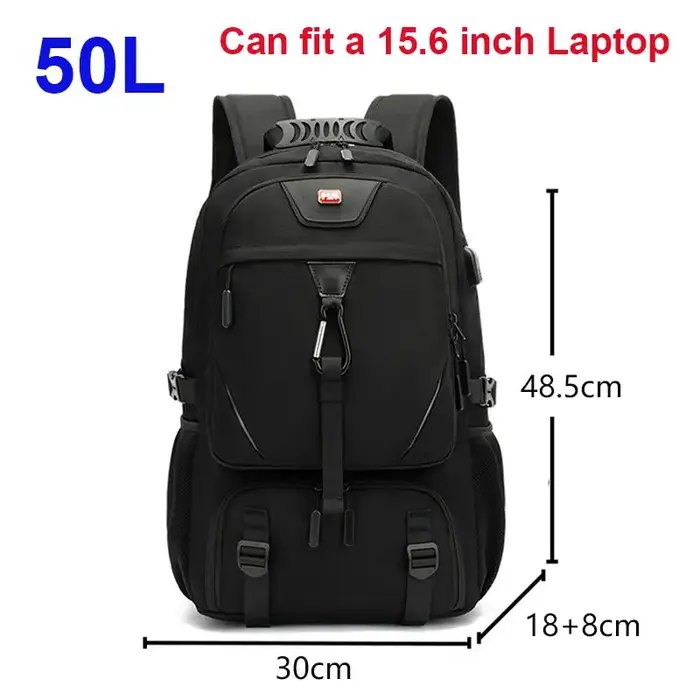 50L 60L 80L sac à dos de voyage pour femmes et hommes grande capacité en plein air étanche hommes vo