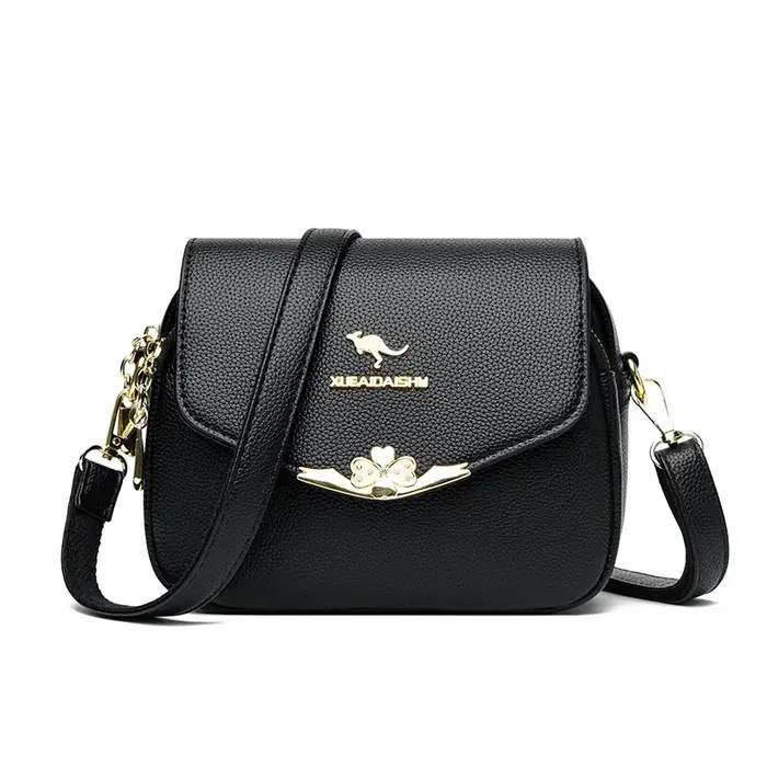 Sac messager en cuir de qualité pour femme, sac à main de luxe, design initié, bandoulière tendance,