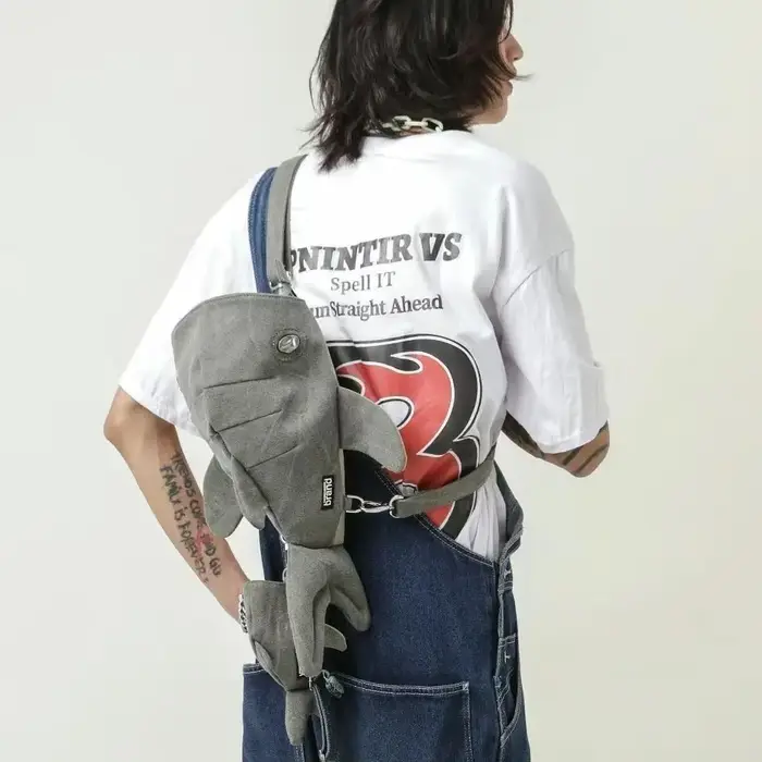 Sac à dos en toile motif requin baleine de dessin animé Kawaii