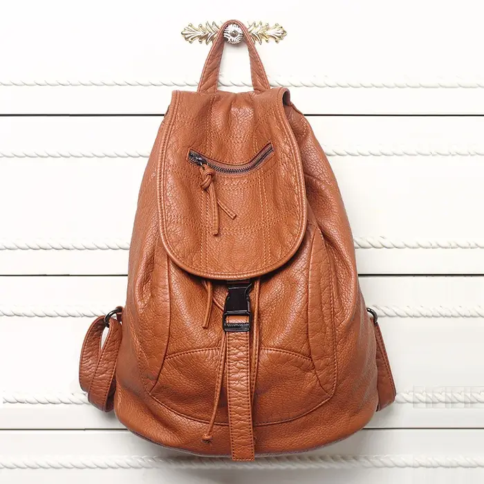 Sac à dos en cuir de luxe pour femmes