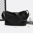 BJIAX sac à bandoulière léger sac pour hommes diagonale petit sac à dos fonction sac