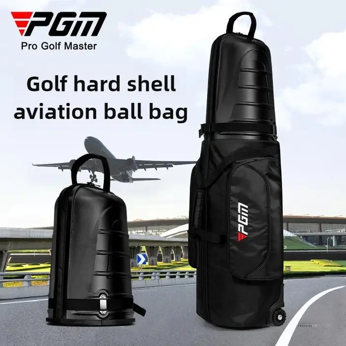 Sac d'aviation de Golf PGM sac de contrôle d'avion à coque rigide pour hommes et femmes avec sac de balle de voyage de