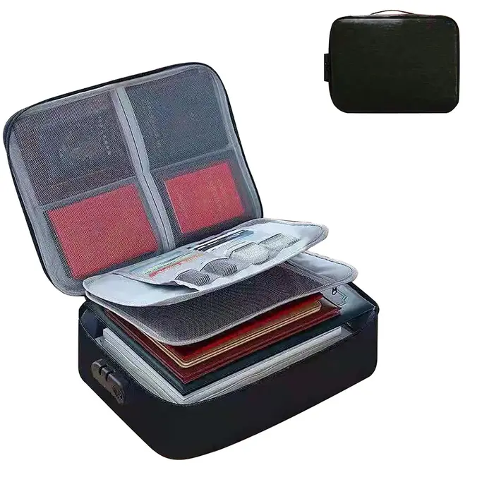 Organisateur de documents porte-documents 3 couches