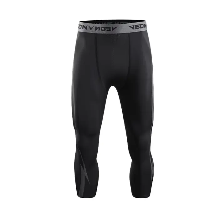 Veidoorn – Leggings de Compression de gymnastique 7/8 pour hommes