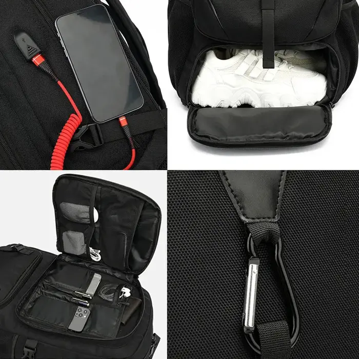 50L 60L 80L sac à dos de voyage pour femmes et hommes grande capacité en plein air étanche