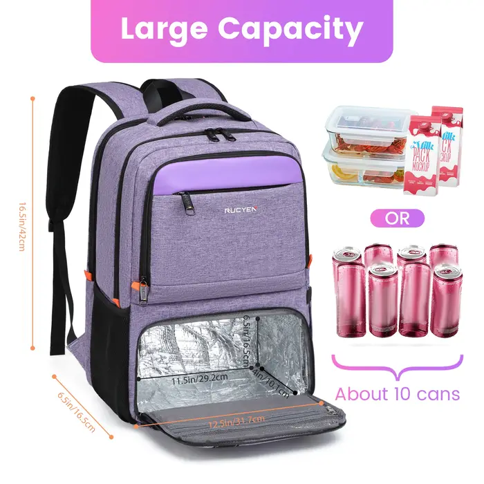 Sac à dos isotherme pour le déjeuner
