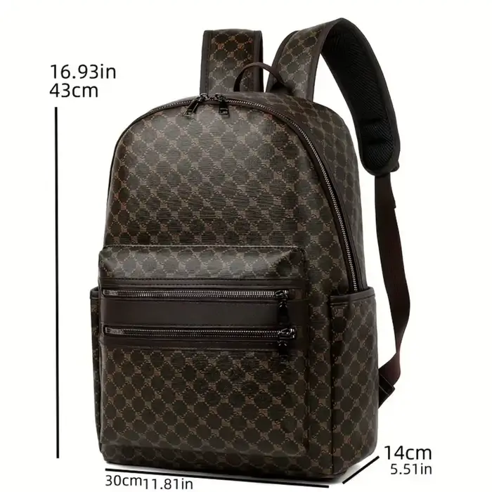 Sac à dos noir à la mode