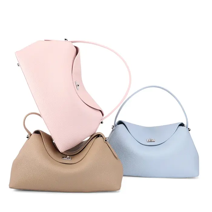 Sac à main en cuir véritable pour femmes, sac de luxe rétro à la mode, sac de créateur de haute qual