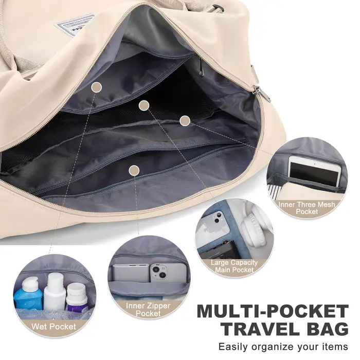 Easyjet-Grand sac de sport pliable 45x36x20