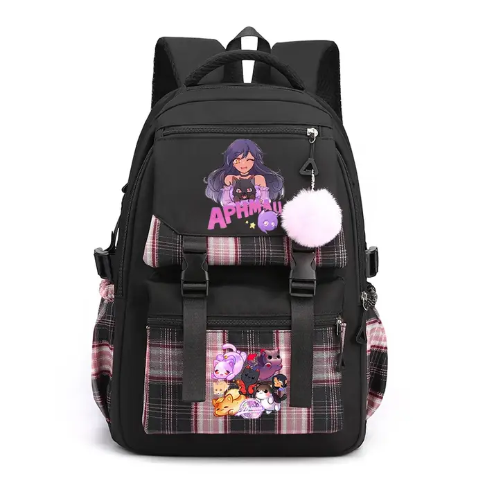 Aphmau imprimer sac à dos mignon dessin animé Sport sac à dos pour garçon fille Kawaii sac à dos ordinateur portable