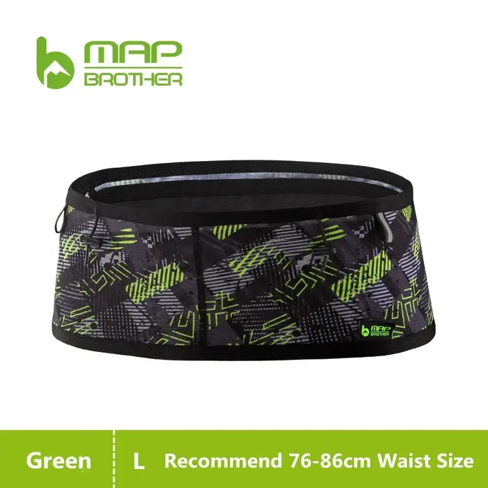MAP BROTHER W1001 tissé élastique sport taille sac Pack course