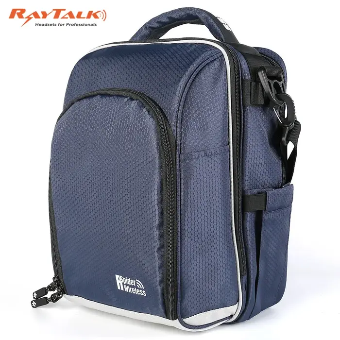 Sac de pilote Premium, sac de vol, sac d'aviation (bleu marine)