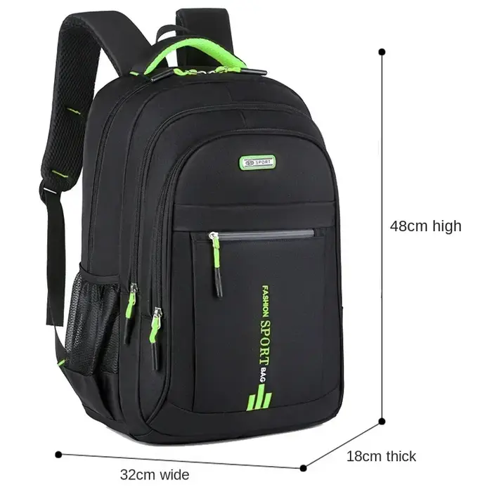 Sac à dos Oxford étanche pour homme, sac à dos d'affaires, sac d'ordinateur, sac à dos de voyage déc
