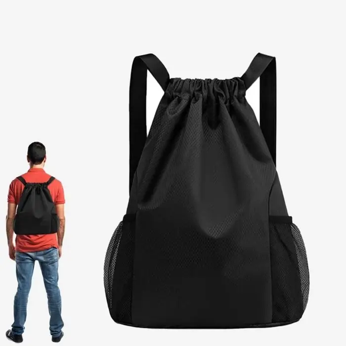 Sac à dos de sport à cordon de serrage