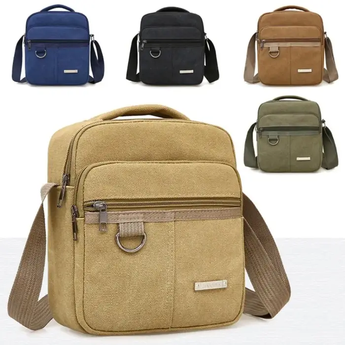 Sac à bandoulière en toile pour hommes