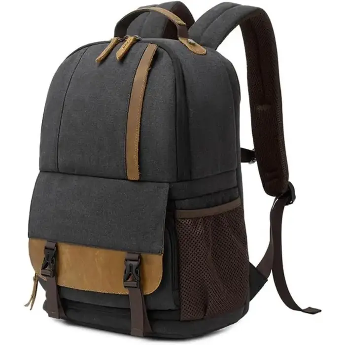 Sac à dos étanche pour appareil photo pour photographes, sac de randonnée de grande capacité pour ho