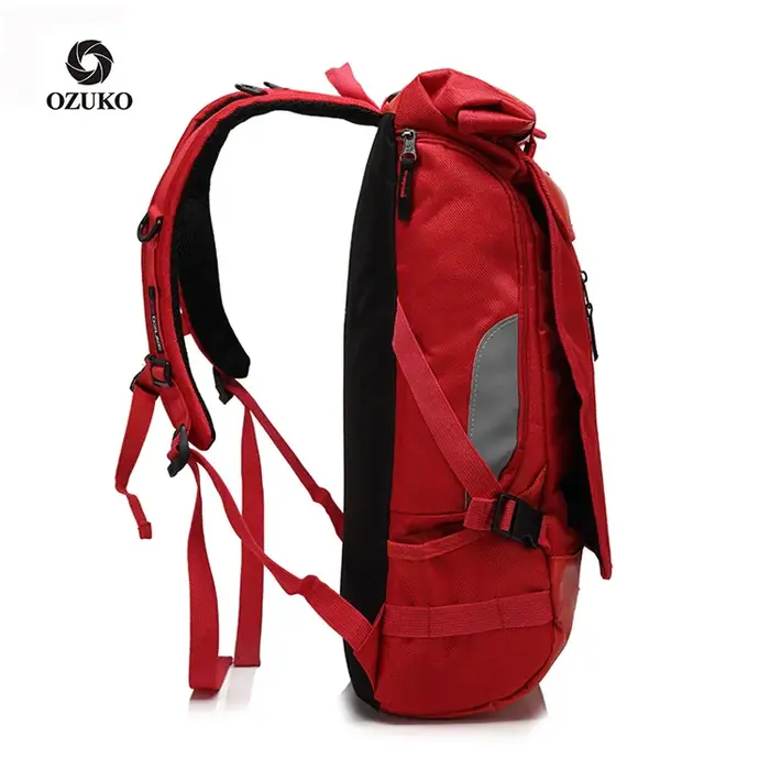 OZUKO sac à dos hommes 15.6 pouces ordinateur portable hydrofuge cartable pour adolescent décontract